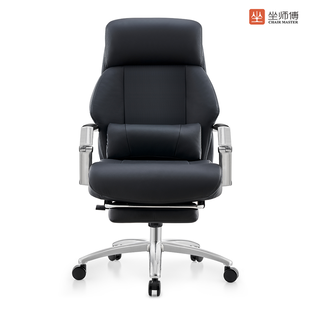 90099A-LF office leather chair with footrest (2)