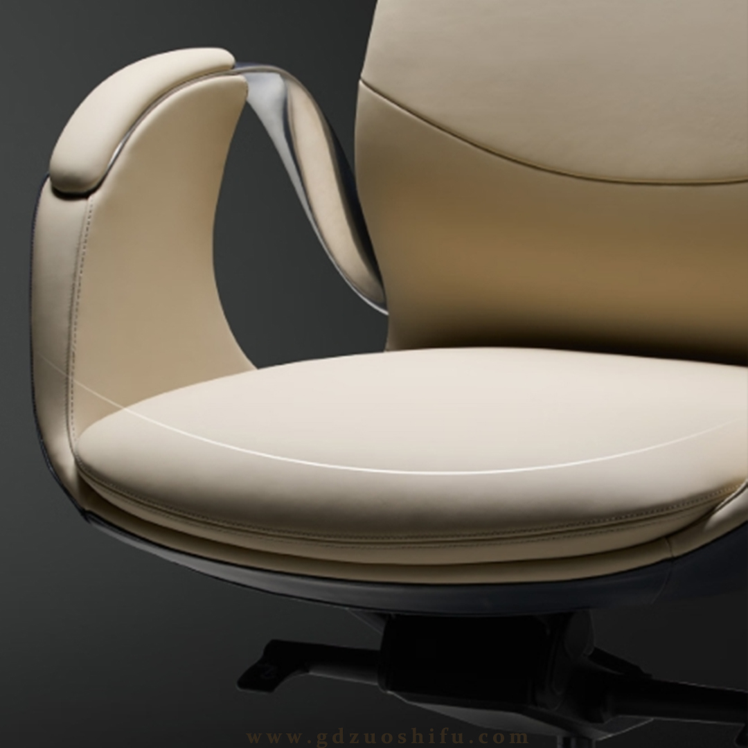 90101B Low back leather chair 2