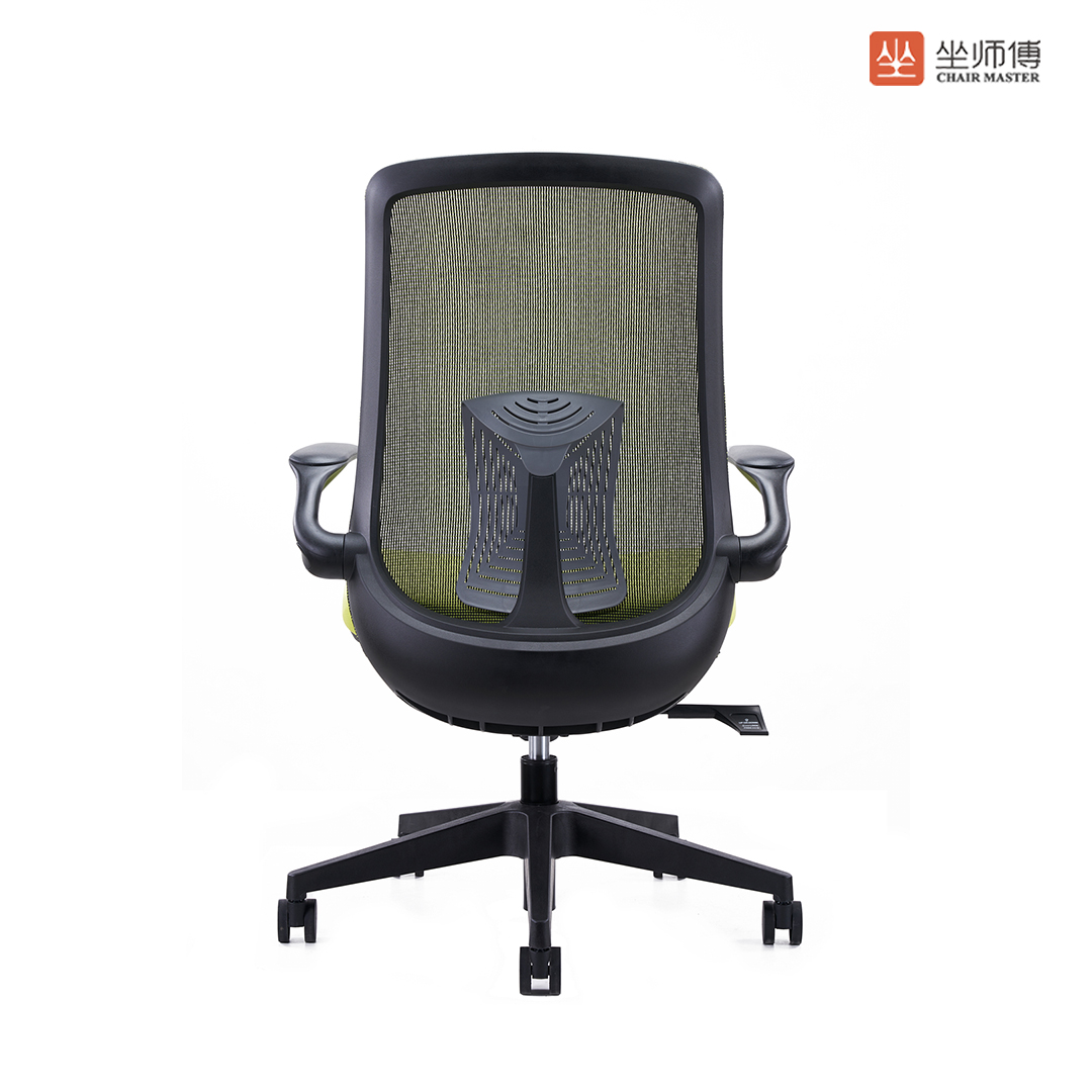 Q201B BLACK FRAME LOW BACK CHAIR (5)