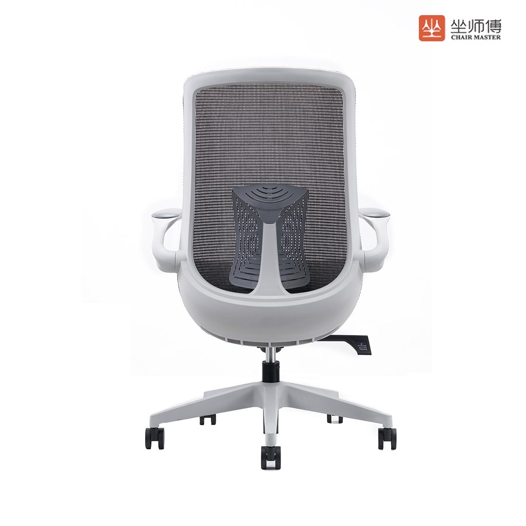 Q201B LOW BACK ERGONOMIC STAFF CHAIR (5)