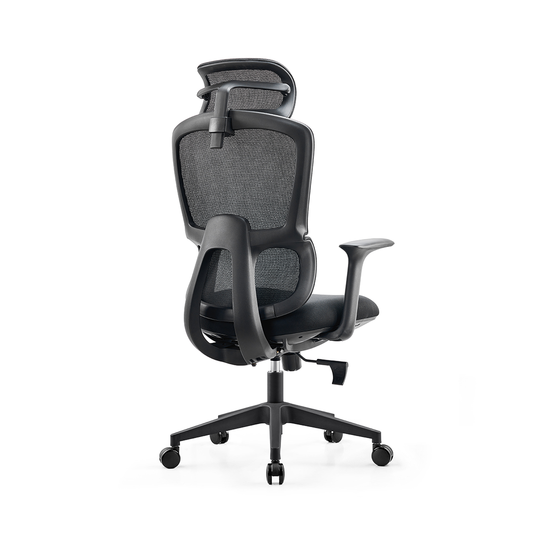 Q319A-1 Black mesh chair (2)