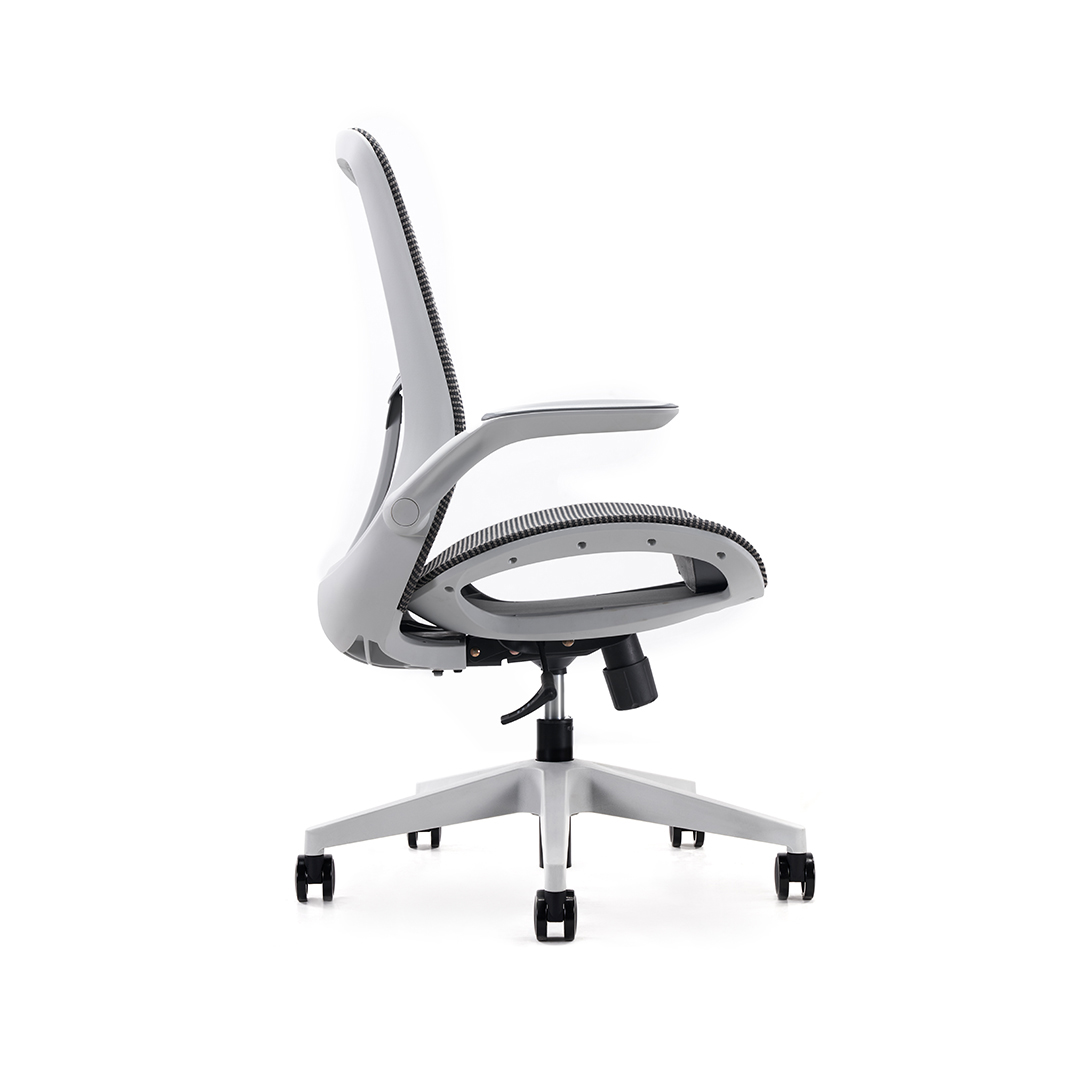 Q201B LOW BACK ERGONOMIC STAFF CHAIR (3)