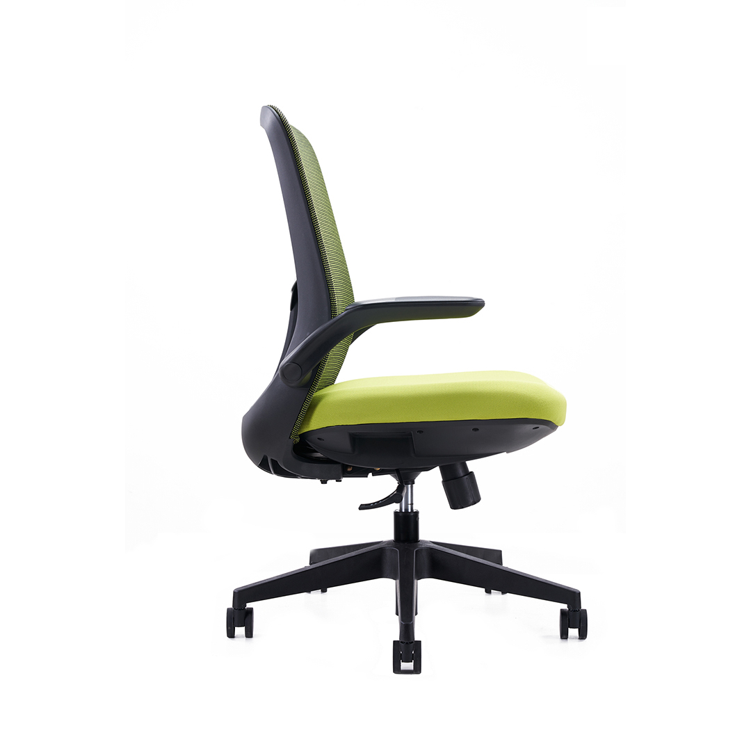 Q201B BLACK FRAME LOW BACK CHAIR (3)