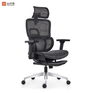 816A-L Ergonomic Chair with Leather Footrest