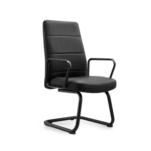 2025 New design visitor chair leather meeting chair 90114D