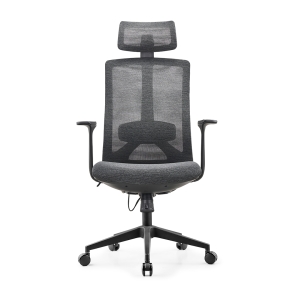Q203A Black Frame Staff Chair