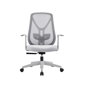 Q310B Grey Frame With Adjustable Lumbar
