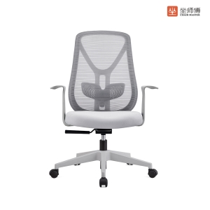 Q310B Grey Frame With Adjustable Lumbar