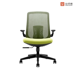 Q201B Black Frame Low Back Chair