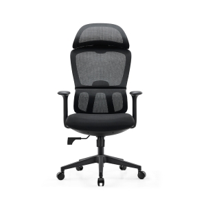 2025 New design office mesh chair with big wide headrest Q319A