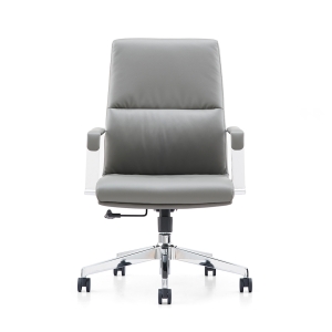 90064B Medium back office leather chair